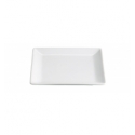 Plato para aperitivo mini cuadrado porcelana Blanco Ming Ventana 7X7X1 CM.. B2076R (12 unidades)