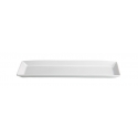 Bandeja rectangular porcelana Blanco Ming Ventana 23.5X12X2 CM.. B2540 (6 unidades)