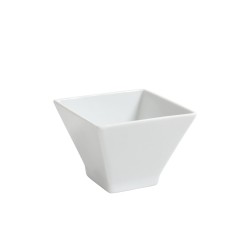 Bol mini apilable de porcelana Blanco cónico 13cl. 8x8x6 cm. B4280R (48 unidades)
