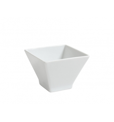 Bol mini apilable de porcelana Blanco cónico 13cl. 8x8x6 cm. B4280R (48 unidades)