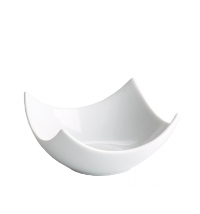Mini Square bowl with white picos dong ming window 7x7x3.5 cm .. B1506R (12 units)