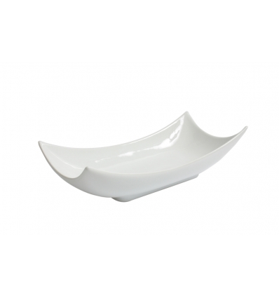 Rectangular tray with white picos dong ming window 32x15x8cm .. B4218 & (12 units)