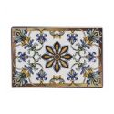 Bandeja rectangular decorado Bizancio Ming II 30x20x2.5 cm. B2882Y1 (6 unidades)