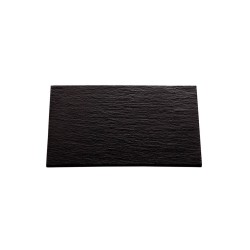 Bandeja de pizarra natural África 32x15x0,6 cm. B2577 (4 unidades)