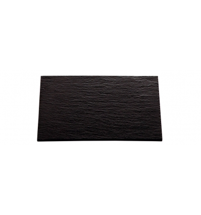 Bandeja de pizarra natural África 32x15x0,6 cm. B2577 (4 unidades)