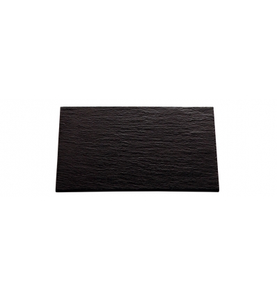 Bandeja de pizarra natural África 20x13x0x6 cm. B2578 (3 unidades)
