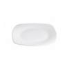 Square bread white porcelain Kenya 15x15x2 cm. B2370 (12 units)