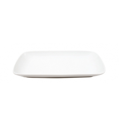 Bandeja rectangular porcelana Blanco Kenia 32.5X22.5X3 CM. B2373 (6 unidades)