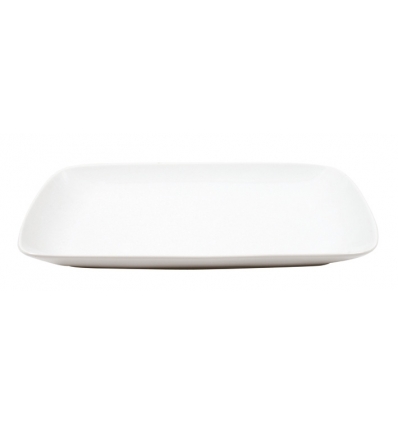 Bandeja rectangular porcelana Blanco Kenia 42.5X29.5X3.7 CM.. B2588 (3 unidades)