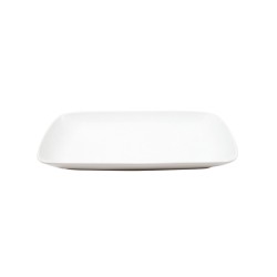 Bandeja rectangular porcelana Blanco Kenia 26.5X18X2.3 CM.. B2589 (6 unidades)