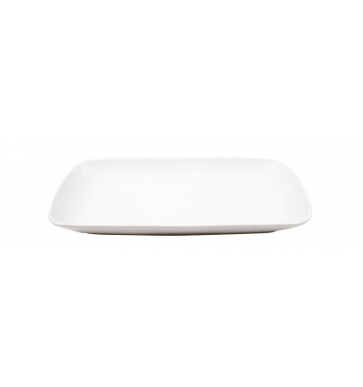 Bandeja rectangular porcelana Blanco Kenia 26.5X18X2.3 CM.. B2589 (6 unidades)