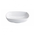 Bol cuadrado porcelana Blanco Kenia 15X15X4.5 CM. B2592R (6 unidades)