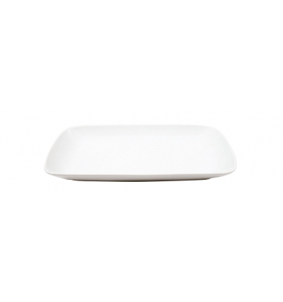 Bandeja rectangular porcelana Blanco Kenia 19x13x2 CM. B2699 (6 unidades)
