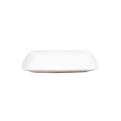 Bandeja rectangular porcelana Blanco Kenia 14x10x1.5 CM. B2700 (6 unidades)