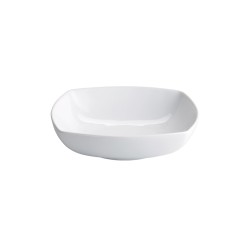 Bol mini cuadrado porcelana Blanco Kenia 6x6x3 CM. B4131 (12 unidades)