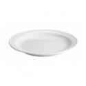 Plato llano porcelana Blanco Wei 24 cm. B2981 (6 unidades)