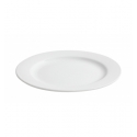 Plato llano porcelana Blanco Boj 22 cm. B712003 (6 unidades)