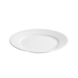 Plato postre porcelana Blanco Boj 19 cm. B712005 (12 unidades)