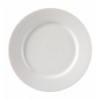 Plato postre porcelana Blanco Lisboa II 20,5 cm. B208 (12 unidades)