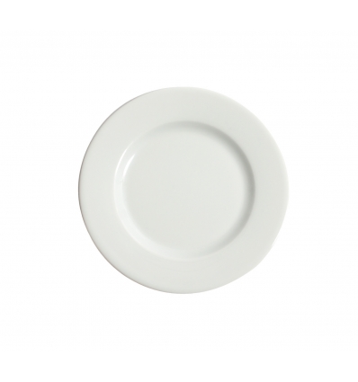 Plato pan porcelana Blanco Lisboa II 16 cm. B224 (124 unidades)