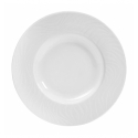 Plato hondo porcelana Blanco con borde relieve Waves 23 cm. B231 (12 unidades)