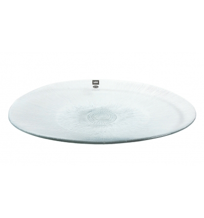 Bandeja oval vidrio Aster 35x28 cm. B317105A (12 unidades)