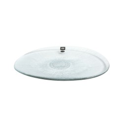 Bandeja oval vidrio Aster 26x21 cm. B317106A (12 unidades)