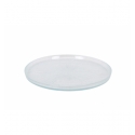 Plain dish Caracalla glass Ø 25 cm. B616002 (6 units)