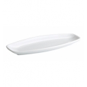 Bandeja porcelana Blanco Kayuko 40X18.5X3 CM.. B2486 (12 unidades)