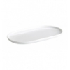 Bandeja oval porcelana Blanco Ming Ventana B30x16.5x2 CM.. B2534 (24 unidades)