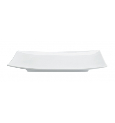 White porcelain foot tray 26.5x18x2.5 cm. B4178 (24 units)