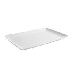 Bandeja porcelana Blanco Algarve 42x30.5x3 cm. B4273 (6 unidades)