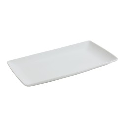 Bandeja porcelana Blanco Algarve 34x22x3 cm. B4274 (12 unidades)
