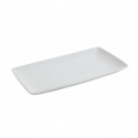 White Porcelain Tray Algarve 34x22x3 cm. B4274 (12 units)