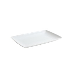 Bandeja porcelana Blanco Algarve 27.5x19x2.8 cm. B4275 (12 unidades)