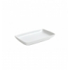 White Porcelain Tray Algarve 21x13x3 cm. B4276 (48 units)