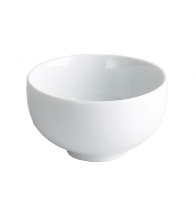 Bol mini japonés redondo porcelana Blanco Ming Ventana Nipón 8X4.5 CM. 10 CL. . B1260 (12 unidades)