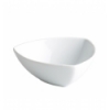 Bol mini triangular de porcelana Blanco 12.5 CL. 9X9X4 CM. B1428 (120 unidades)