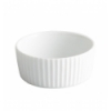 Bol mini estriado de porcelana Blanco 5 CL.Ø 6X2.5 CM.. B2198 (192 unidades)