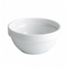 Bol mini redondo apilable de porcelana Blanco Ø 13X6 CM 7 CL. B2433R (48 unidades)