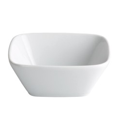 Bol mini cónico de porcelana Blanco Luca 7.5 CL. 8X8X4 CM. B2559 (72 unidades)