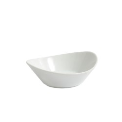 Bol oval porcelana Blanco Serpis 11x10x4 cm. B4226 (72 unidades)