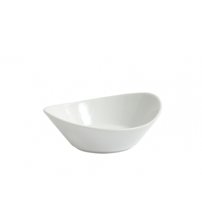 Bol oval porcelana Blanco Serpis 11x10x4 cm. B4226 (72 unidades)