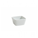 Bol mini cuadrado de porcelana Blanco Orion 7x7x3.5cm. B4268 (72 unidades)