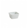 Bol mini cuadrado de porcelana Blanco Orion 7x7x3.5cm. B4268 (72 unidades)