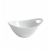 Bol apilable porcelana Blanco (asa con agujero) Perpignan 23cl. 14.5x12x6.5 cm. B4286R (6 unidades)