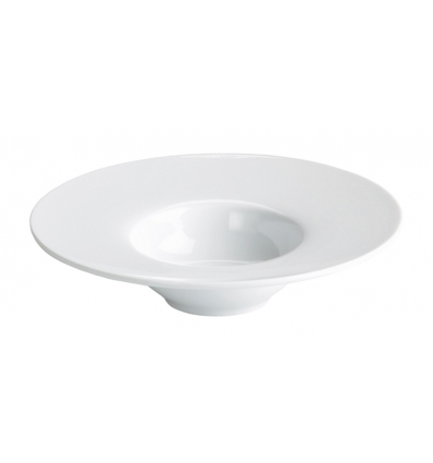 Plato de risotto porcelana Blanco Bordeaux 28X6 Cm (6 unid.)