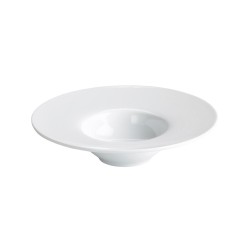 Plato de risotto porcelana Blanco Bordeaux 20X5 cm (6 unid.)