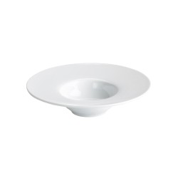 Plato degustación porcelana Blanco Bordeaux 15X3 cm (6 unid.)