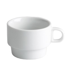 Taza de te apilable redonda pequeña Roma Ming Ventana 11x8,5x6 cm 15cl. B2087R (12 unidades)